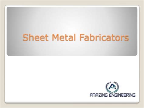 Sheet Metal Fabrication In Chennai 